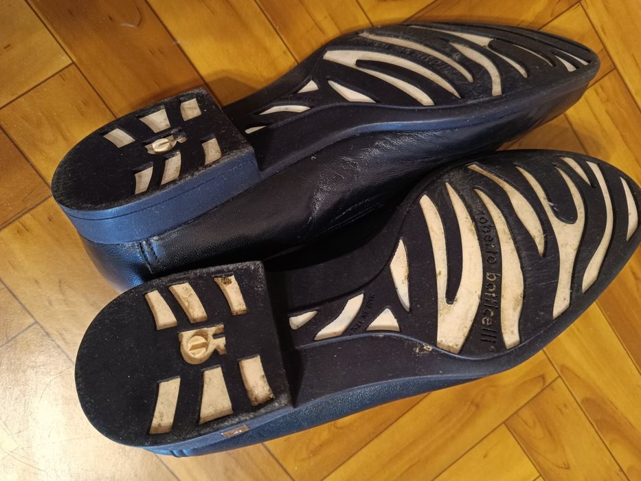 Мужские туфли 44 размера, натуральная кожа, Италия, Roberto Botticelli