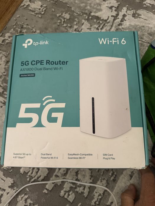 Router Wireless Gigabit TP-LINK ARCHER NX200 5G AX1800, Dual Band