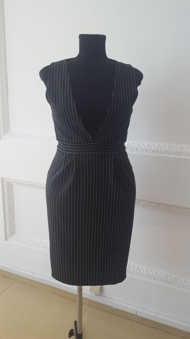 Офисный сарафан из трикотажа