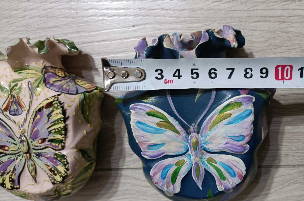 Интерьерные настенные вазы цена за 2шт