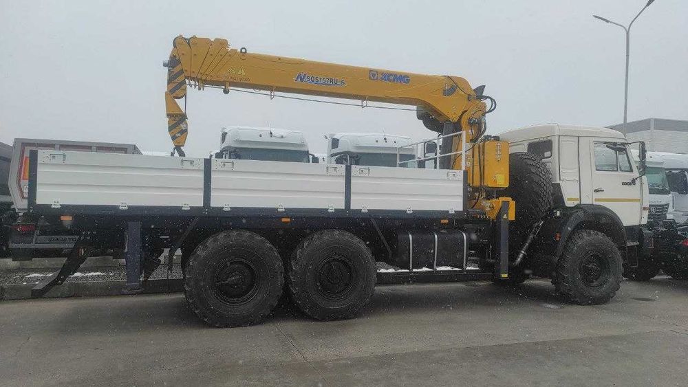 КАМАЗ Автокран вездеход 6х6 25 Тонна Официальный дилерский центр.