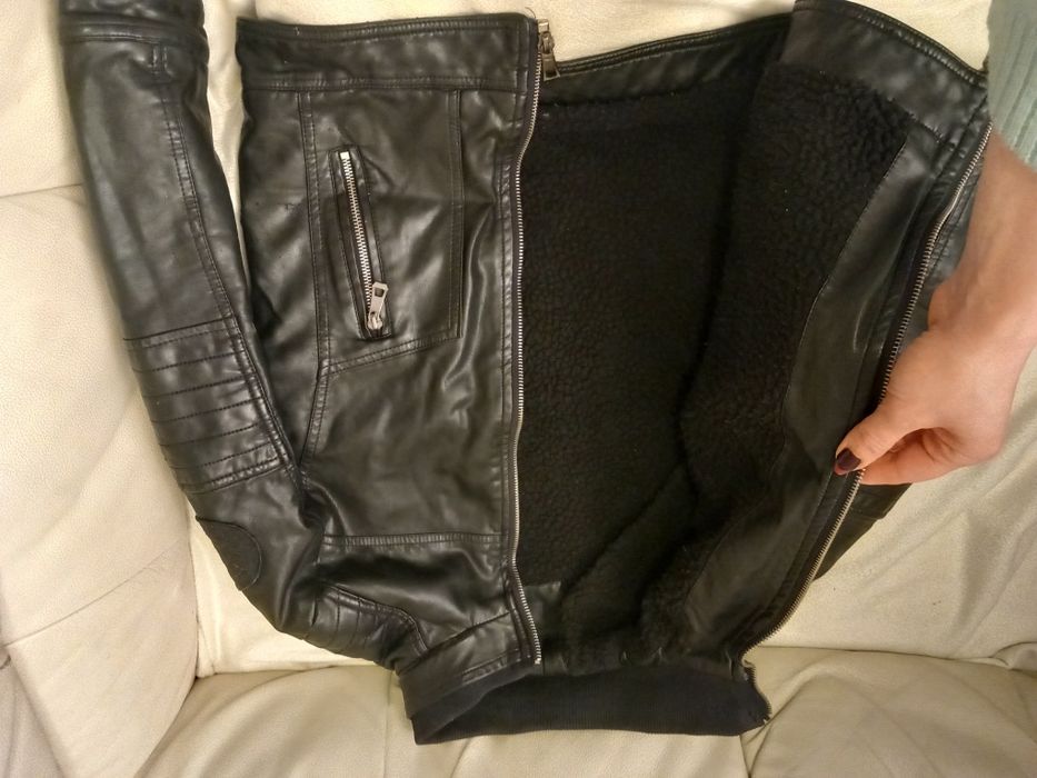 Детско кожено яке за 10 - годишно