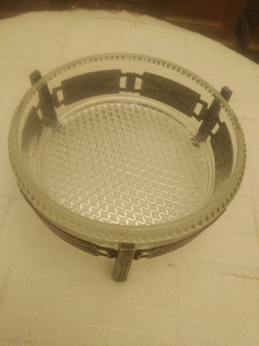 Ретро конфетница СССР с узором