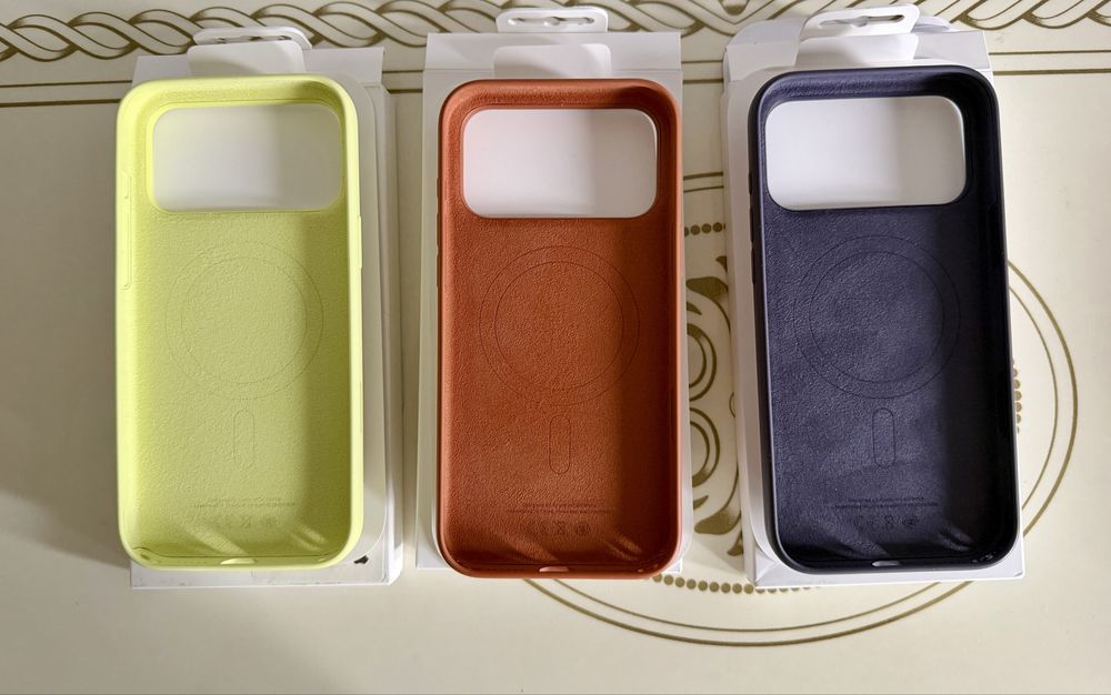 Оригинальные чехлы Apple Silicone Case для iPhone 17 Pro Max