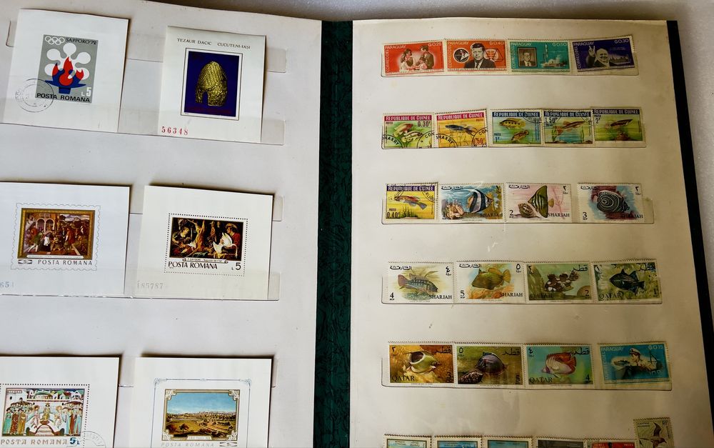Clasor colite,timbre serii vechi.