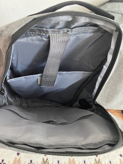 Рюкзак новый серый