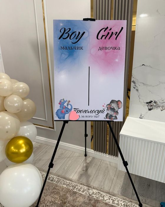 Оформление Гендер пати