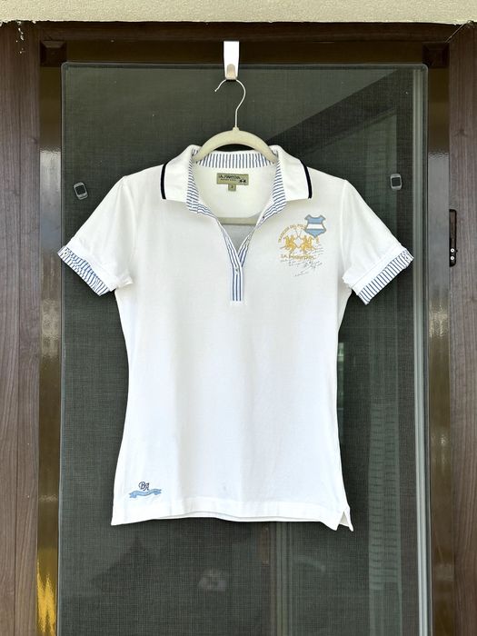 Дамска поло тениска La Martina (Buenos Aires / Slim Fit) - размер М, Отлично състояние