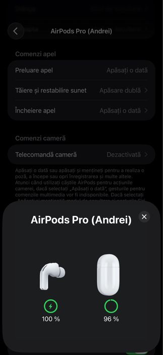 AirPods Pro originale Apple – Pachet complet – Stare foarte bună
