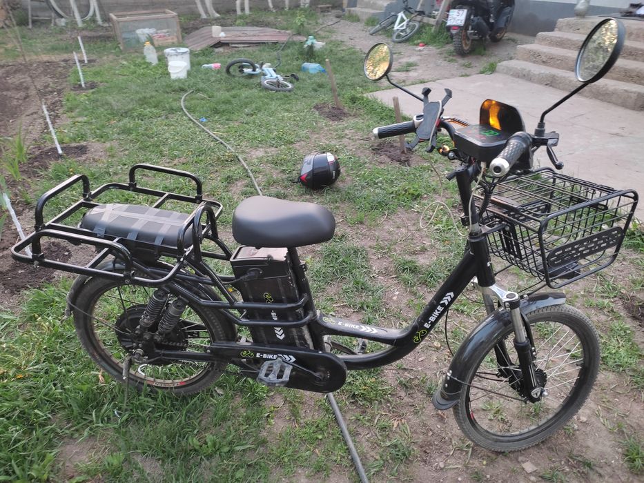 2 акуммен срочна электр велосипед