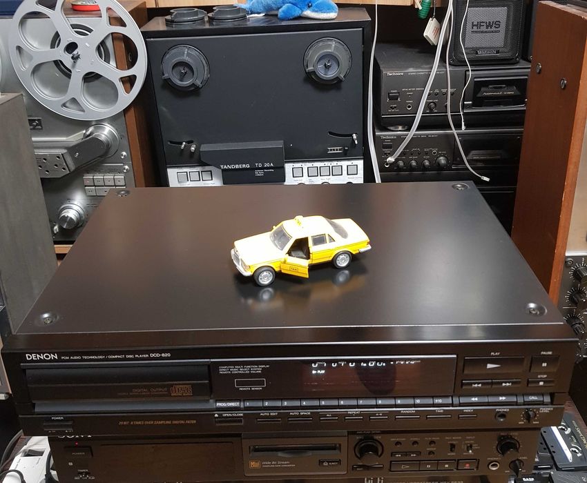 Compact Disc Deck Audio Stereo Vintage DENON DCD820 Black Bucuresti ...