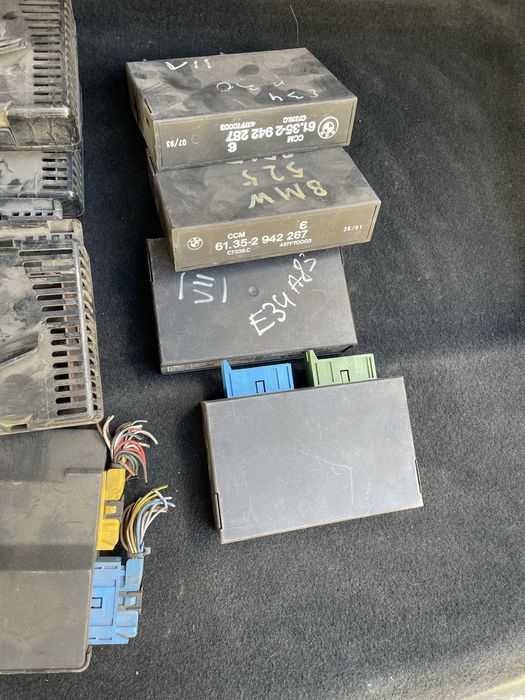 Блок управления кондерной печки бмв е34 е32