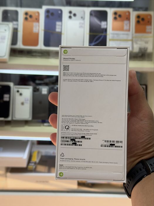  iPhone 17pro max 5G 256gb 4X/A Cosmic Orange