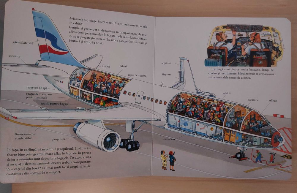 Pachet 2 carti editura Casa, cartonate - La drum cu avionul/Cauta si gaseste, pret total