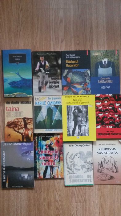 Carti in limba Romana sau de autori Romani