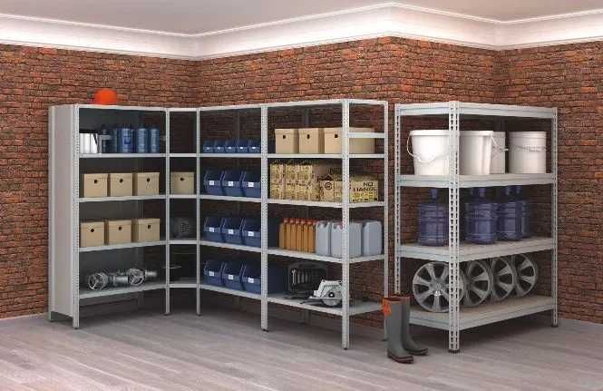 Стеллажи, Металлические, Полки