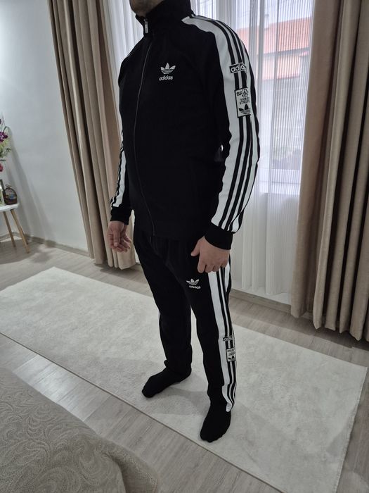 Мъжки екип черен не ватиран