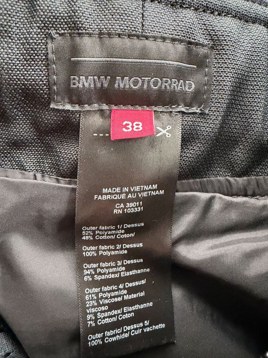 Pantaloni moto BMW dama Rallye GTX  si husa de ploaie goretex