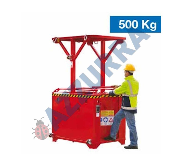 Bena beton cu furtun 500, 1000, 1500 si 2000 litri BUTTI