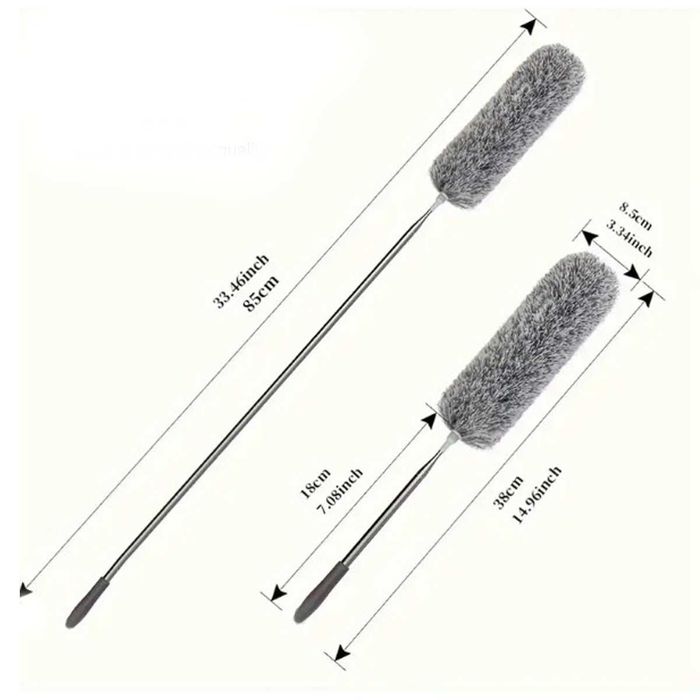 Телескопична огъваща се четка за прах
