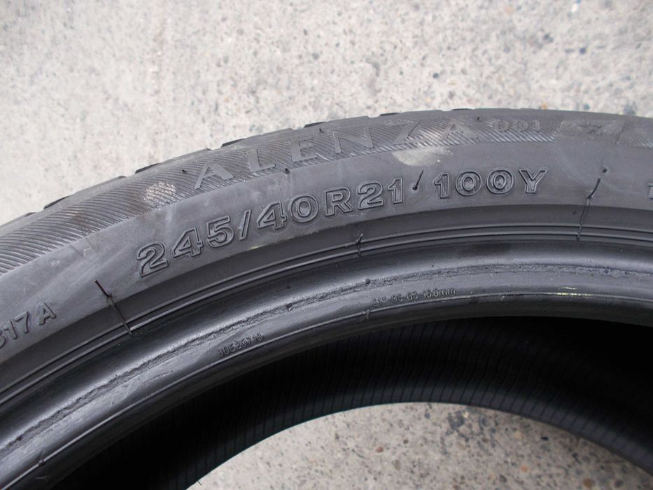 Set anvelope vara Runflat 245 40 21 cu 275 35 21 Bridgestone +Pirelli