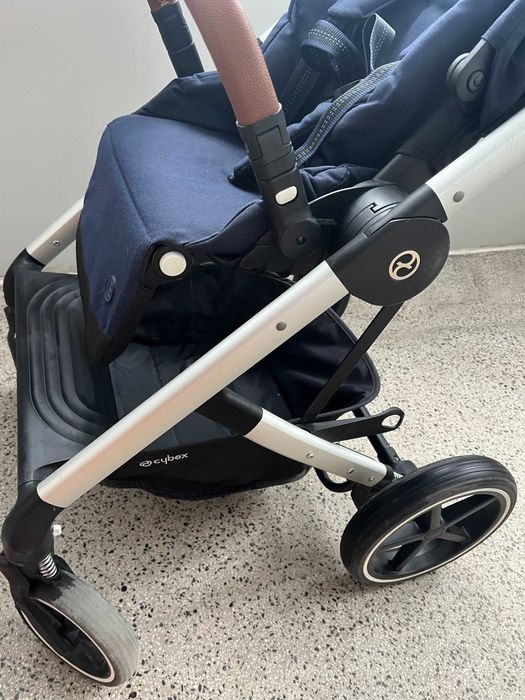 Детска количка Cybex Balios S Lux Ocean Blue + принадлежности