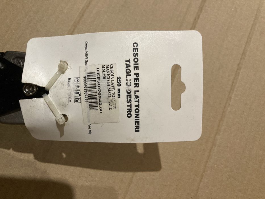 Foarfec Tabla italia Nou