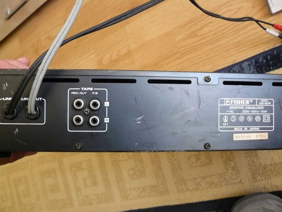 EQ Egalizator Fisher eq 874 (akai sony