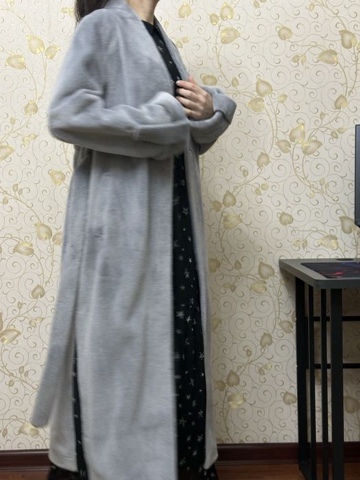 Синий пальто,эксклюзив.