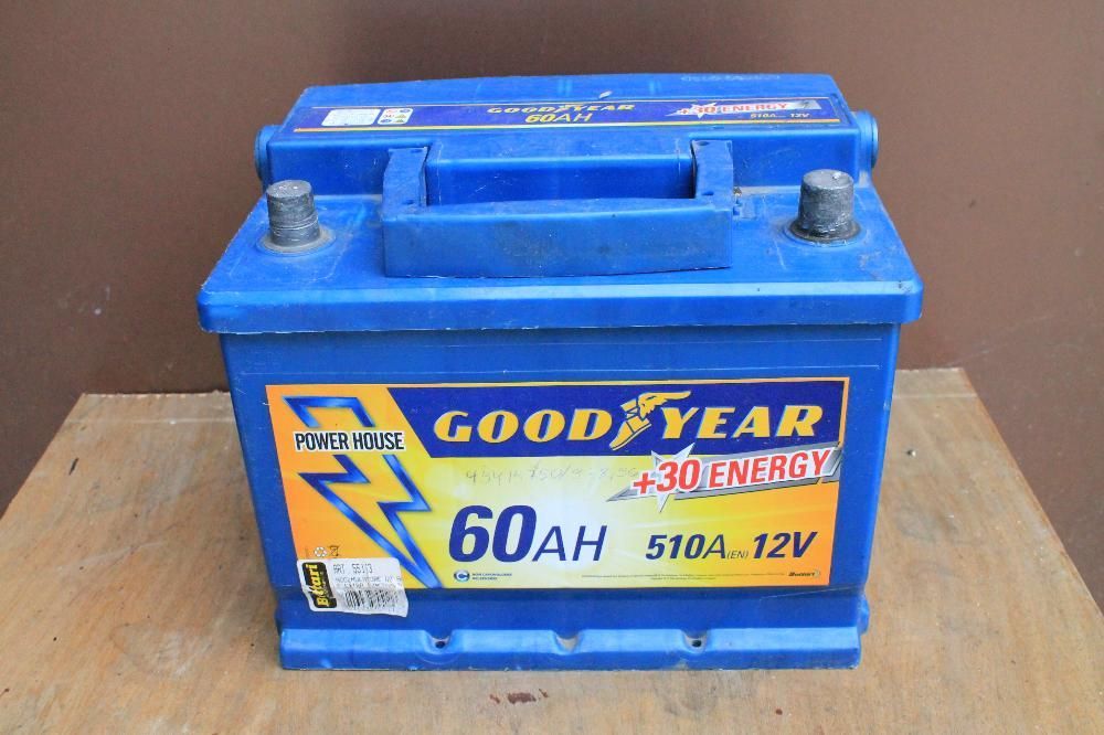 акумулатор гудиар 60ач,гаранция