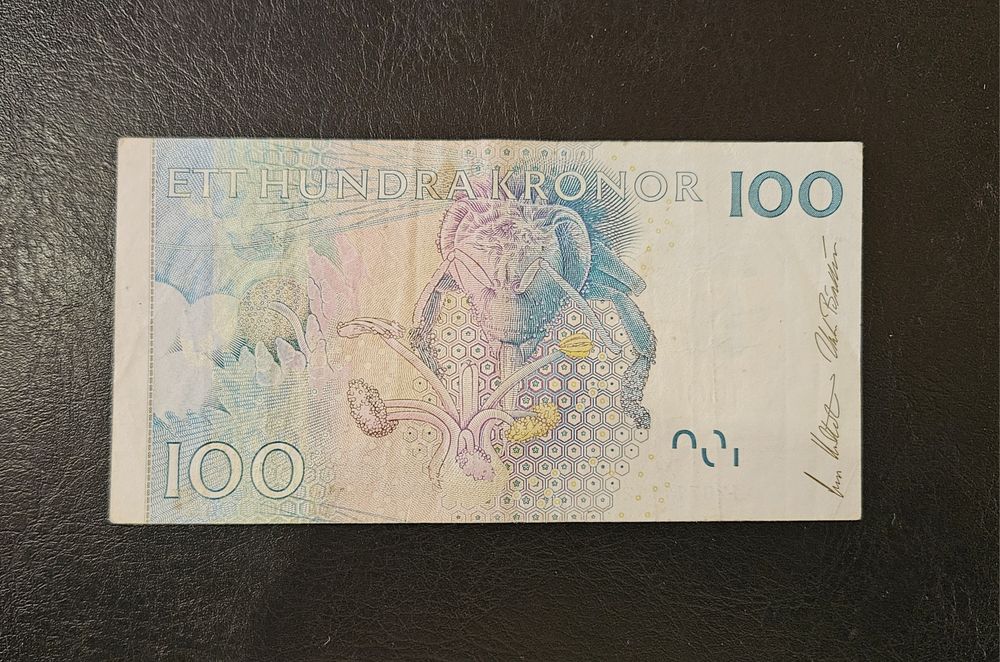 Банкнота Швеция 100 крони