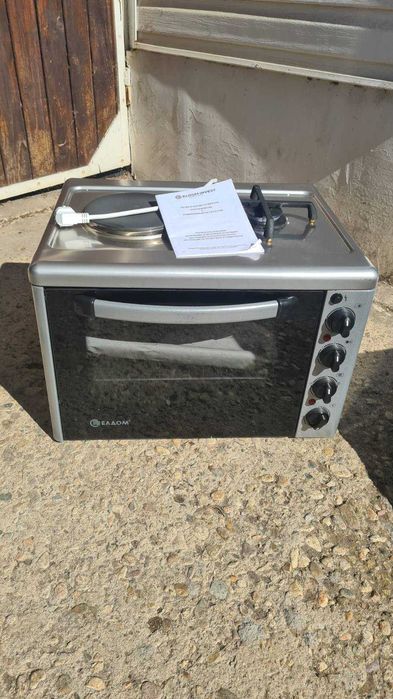 НОВА!!! В ГАРАНЦИЯ - Комбинирана готварска печка