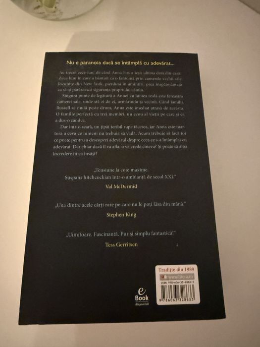 Femeia de la fereastra - AJ Finn