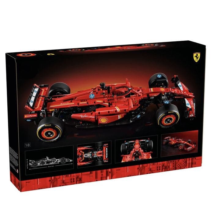 Конструктор Lego Ferrari SF-24 Formula 1 | 1361 деталей | Болид