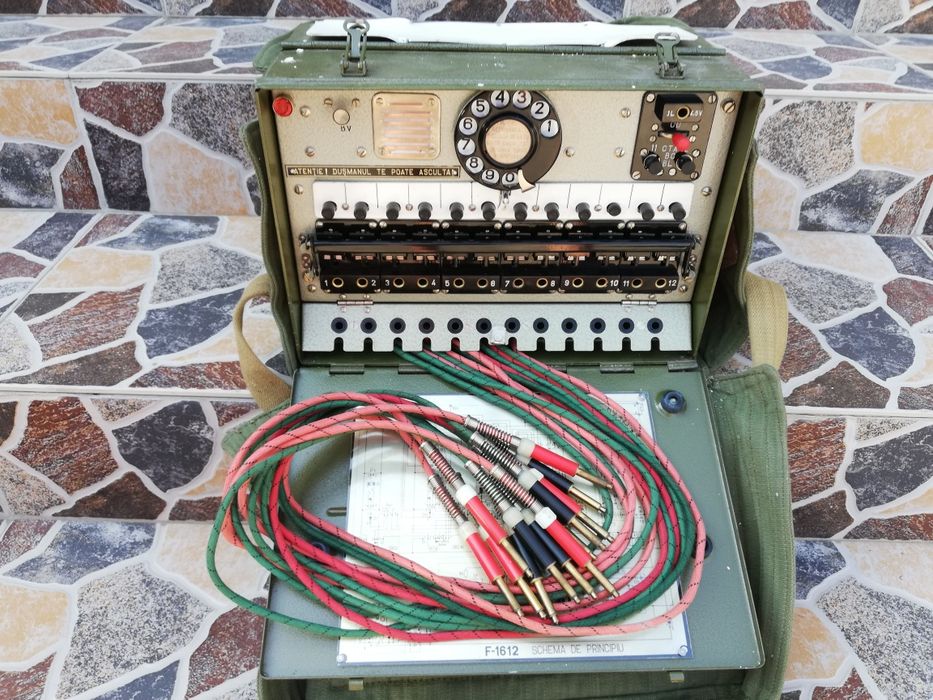 Ocazie-Centrala telefonica de campanie militară F 1612