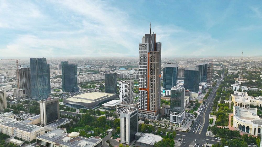 ЖК "NEST ONE" Авторский проект, с видом Ташкент сити Парк,City mall.