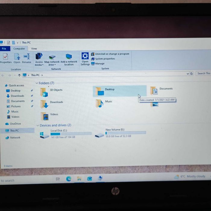 Laptop HP 15s-fq3009nq | Ultraportabil | SSD 256GB | Ideal Școală/Office