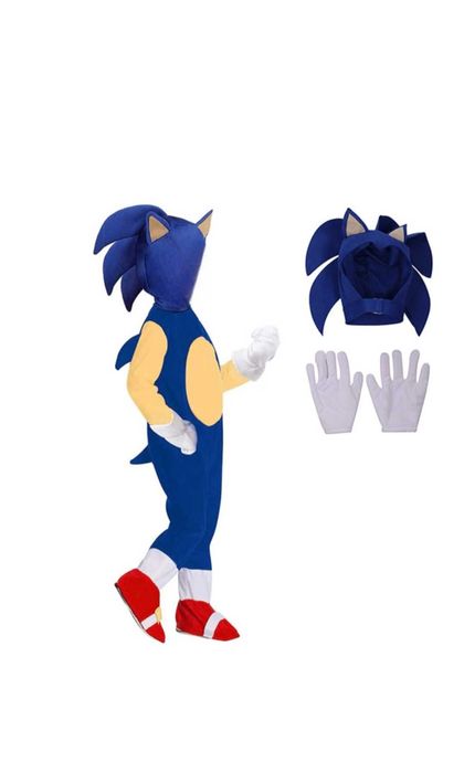 Карнавален костюм SONIC THE HEDGEHOG размер М