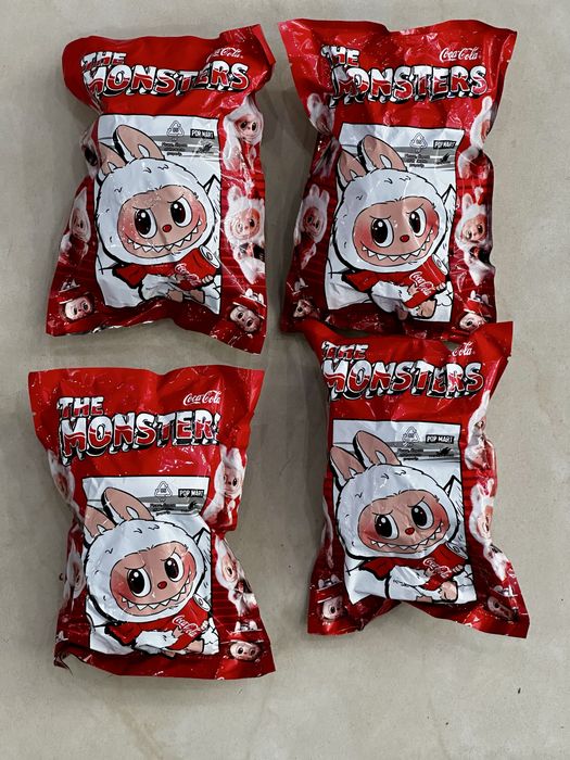 Labubu Coca Cola плюшена играчка/Лабубу Кока Кола