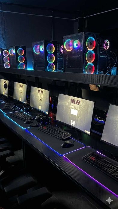 GAME CLUB uchun tayyor kompyuterlar|kreslo, mebel ichida Bu komplekt