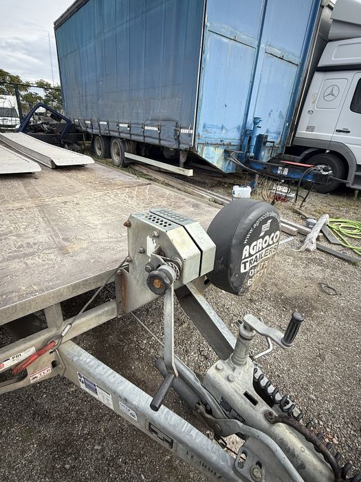 Remorca platforma utilaje ifor williams 5.5 metri lungime