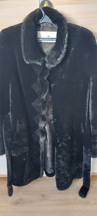 Шуба мутон овчина