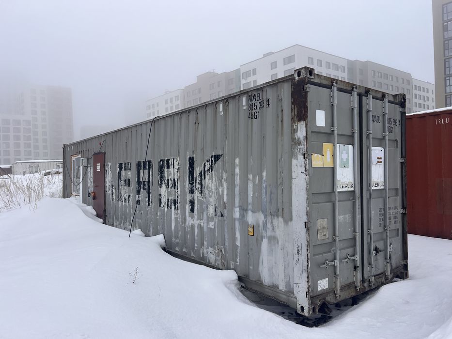 Контейнера прорабские склад 40