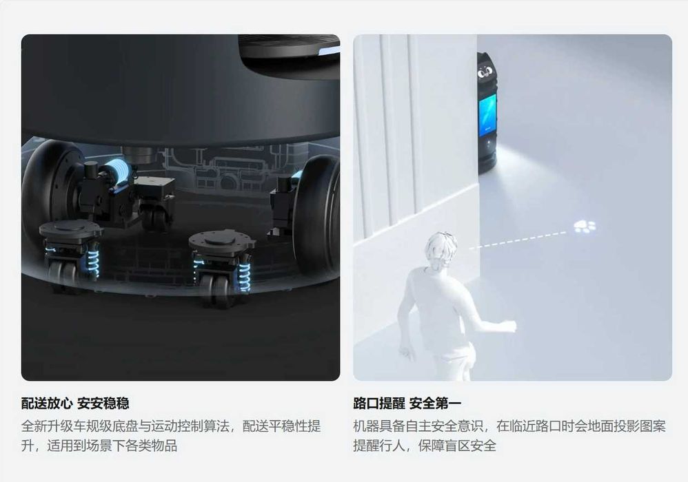 умный робот для доставки еды