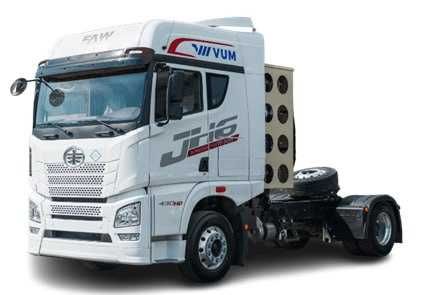 Седельный тягач FAW JH6-430 4x2 CNG (пневмоподвеске)