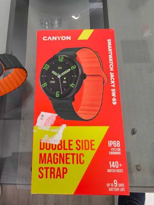 Продавам CANYON Jacky SW-69–стилен smartwatch с двойна магнитна каишка