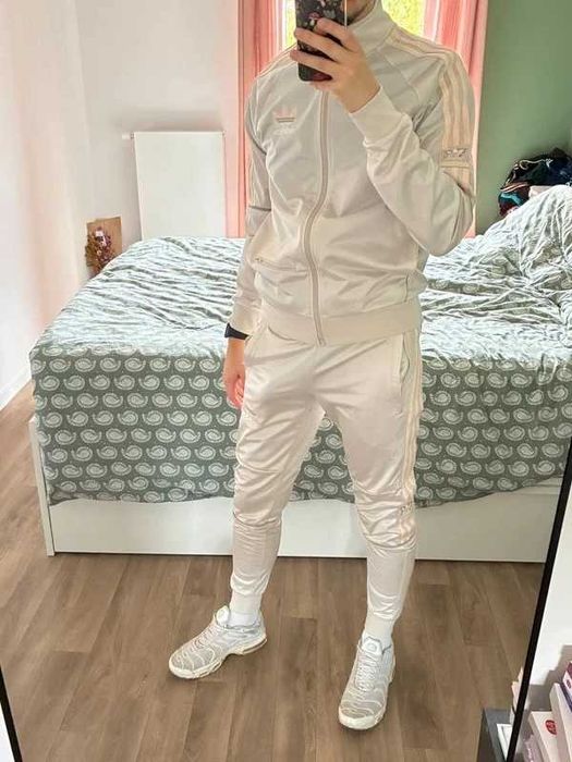 ADIDAS SILVER сребрист tracksuit pants анцунг