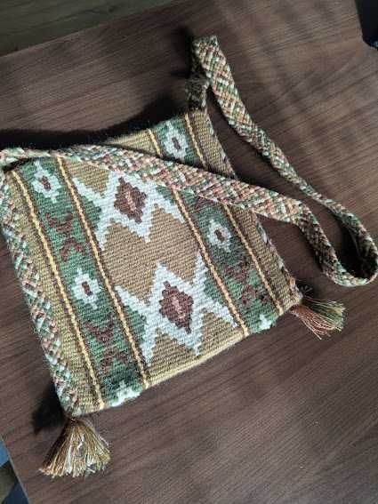 Traista traditionala tesuta din lana