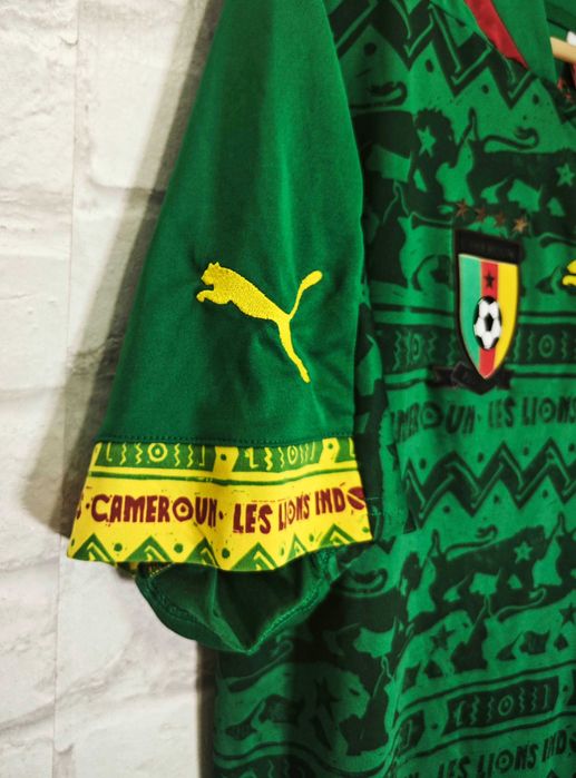 Puma Cameroun Оригинална мъжка тениска  на камерун размер М
