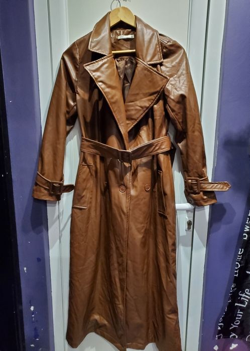 Нови кожени шлифер